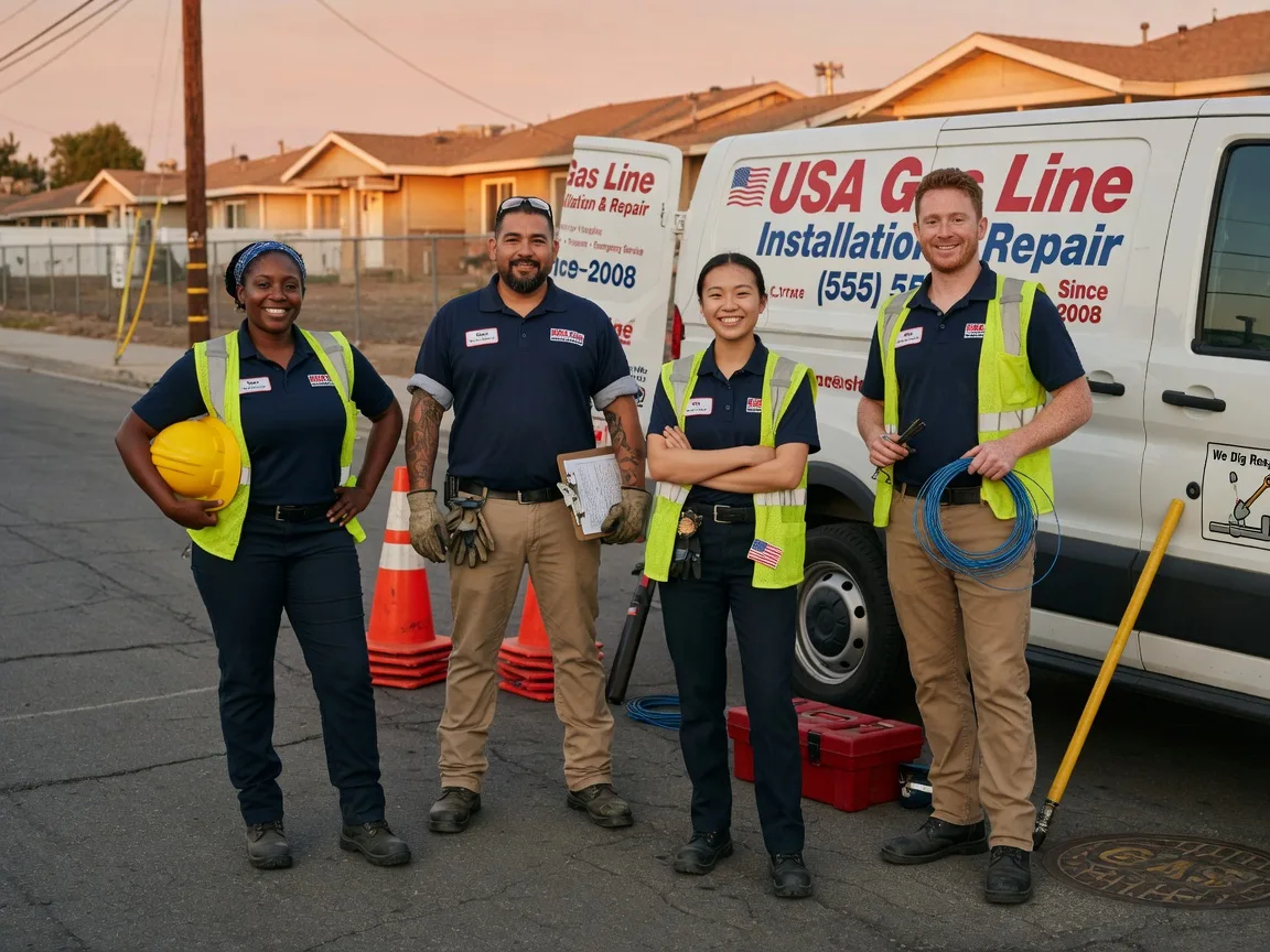 Gas Line Installation company in Dell, MT